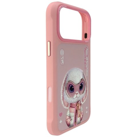 Etui Nimmy Cool&Cute 2.0 Rabbit do iPhone 17 Pro różowy