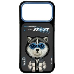 Etui Nimmy Cool&Cute 2.0 Wolf do iPhone 17 Pro czarny