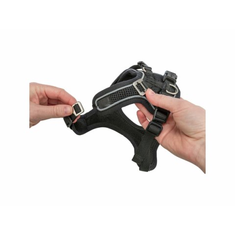 Szelki dla psa Trixie Premium FlexMesh Czarny L