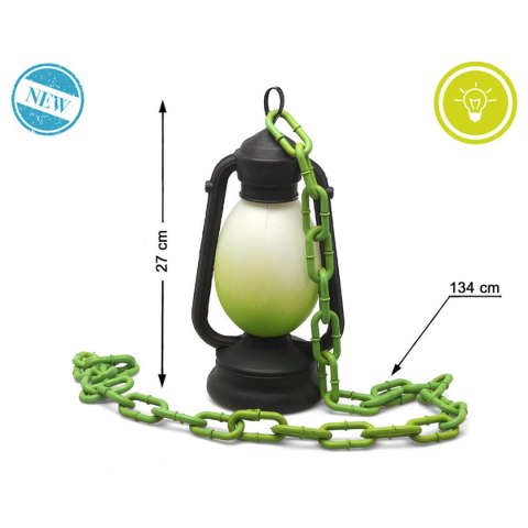 Dekoracje na Halloween 134 cm Kolor Zielony