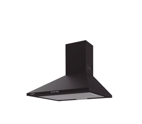 Okap CATA | Kaptur | OMEGA 600 BK | Montaż na ścianie | Klasa efektywności energetycznej C | Szerokość 60 cm | 645 m3/h | Mechan