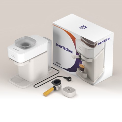 Philips Ekspres do kawy BAR300/03 Baristina Ciśnienie pompy 16 bar Półautomatyczny 122,8 W Biały