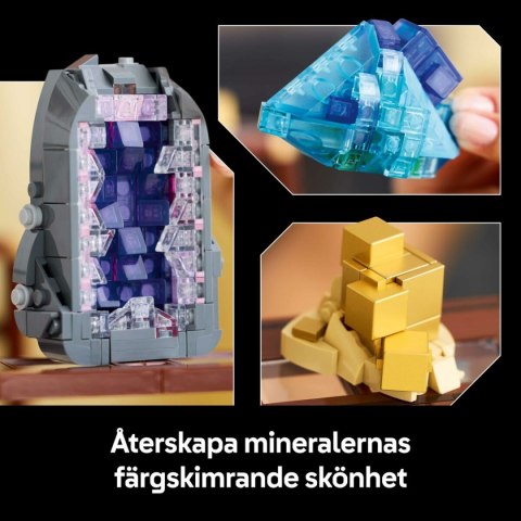Gra Budowlana z Blokami Konstrukcyjnymi Lego Mineral 21362 880 Części