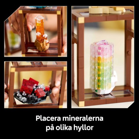 Gra Budowlana z Blokami Konstrukcyjnymi Lego Mineral 21362 880 Części