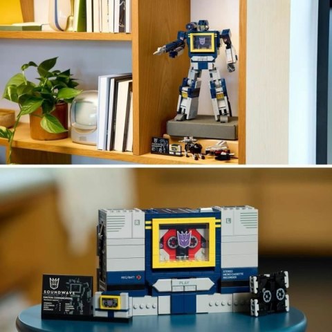 Gra Budowlana z Blokami Konstrukcyjnymi Lego Transformers 10358 1505 Części