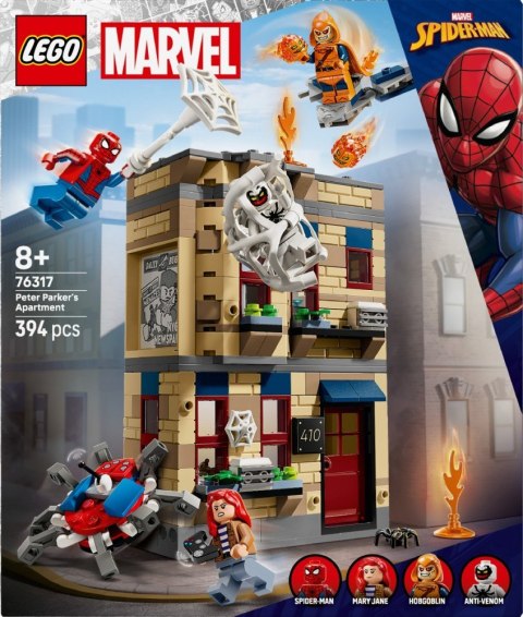 Klocki Super Heroes 76317 Mieszkanie Petera Parkera