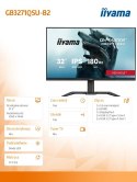 Monitor 31.5 cala GB3271QSU-B2 1ms,IPS,180Hz,2x HDMI,DP,400cd,FreeSync QHD,2x USB(3.2),2x USB-C,2x 4.5W,HAS-150mm