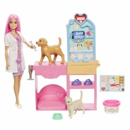 Playset Barbie Veterinarian Clinic 15 Części