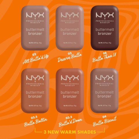 Zestaw Do Makijażu NYX BUTTERMELT BRONZER