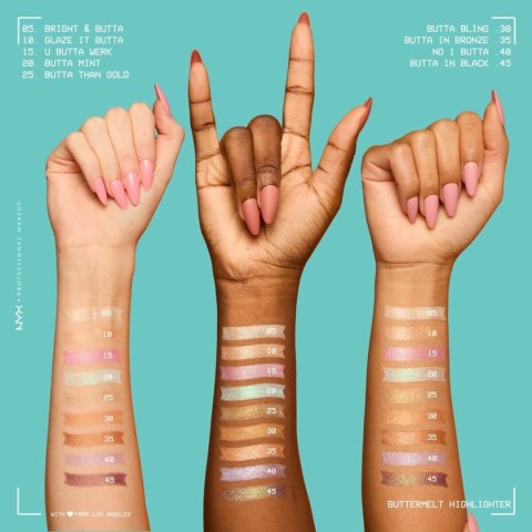 Zestaw Do Makijażu NYX BUTTERMELT HIGHLIGHTER