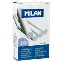 Kredy Milan Biały 10 Części (10 Sztuk)