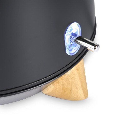 Czajnik Princess Pure | 236061 | Elektryczny | 3000 W | 1,7 L | Stal nierdzewna | Podstawa obrotowa 360° | Czarny