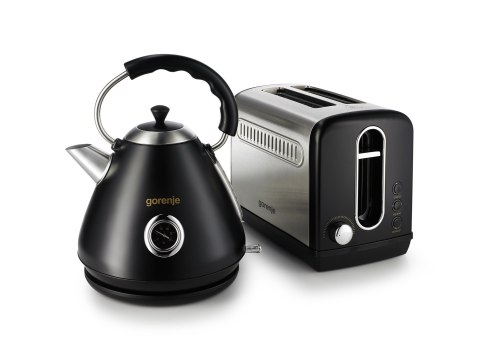 Gorenje K17CLBK czajnik elektryczny 1,7 l 2200 W Czarny