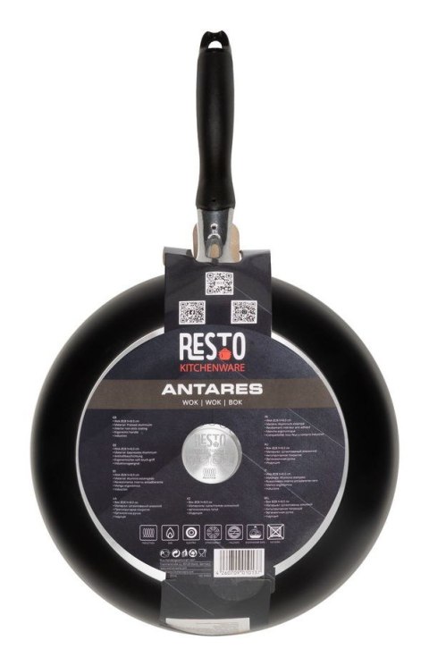 Resto Kitchenware 93602 patelnia Wok/Patelnia do mieszania Okrągły