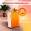 Elektryczny grzejnik olejowy Extralink NY-25W1 2500W, 11 żeberek