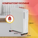 Elektryczny grzejnik olejowy Extralink NY-25W1 2500W, 11 żeberek