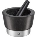 ZWILLING Spices Czarny Granit, Stal nierdzewna Moździerz i tłuczek
