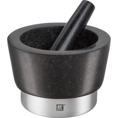 ZWILLING Spices Czarny Granit, Stal nierdzewna Moździerz i tłuczek