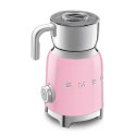 Ekspres do kawy Smeg MFF11PKEU Mleczny Krem Styl 50's Cadillac różowy