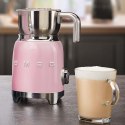 Ekspres do kawy Smeg MFF11PKEU Mleczny Krem Styl 50's Cadillac różowy
