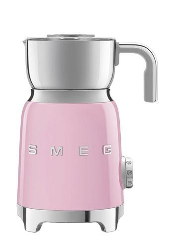 Ekspres do kawy Smeg MFF11PKEU Mleczny Krem Styl 50's Cadillac różowy