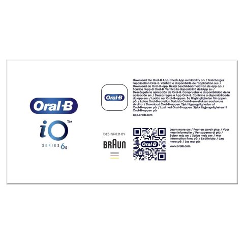 Oral-B iO 6 Dorosły Wibrująca szczoteczka do zębów Czarny