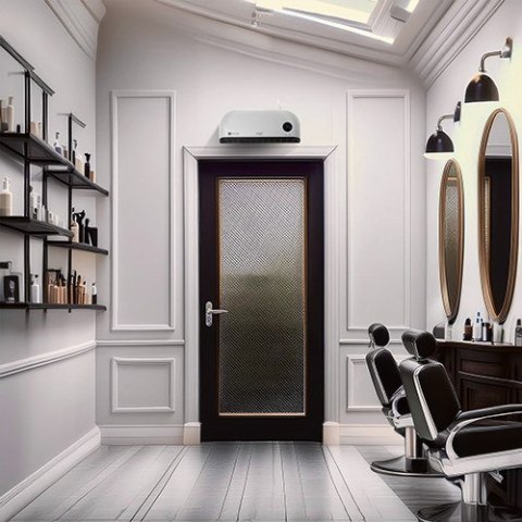 Kurtyna powietrzna Adler AD 7751 nagrzewnica elektryczna 2000W