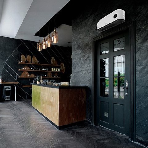 Kurtyna powietrzna Adler AD 7751 nagrzewnica elektryczna 2000W