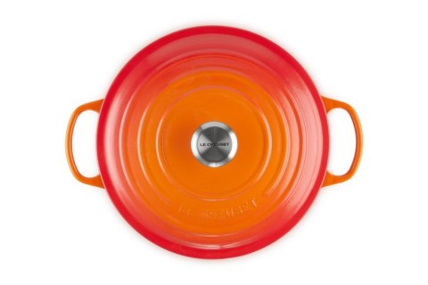 Le Creuset Signature Roaster okrągły piekarnik 28cm czerwony