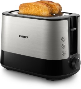 Philips Viva Collection HD2635/90 toster 7 2 kaw. Czarny, Tytan