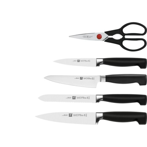 Zestaw blok do noży 6 sztuk ZWILLING Four Star