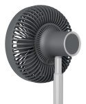 Wentylator Duux | Rize Flex | Wentylator stojący | Szary | Średnica 21 cm | Liczba biegów 4 | Oscylacja | 10 W