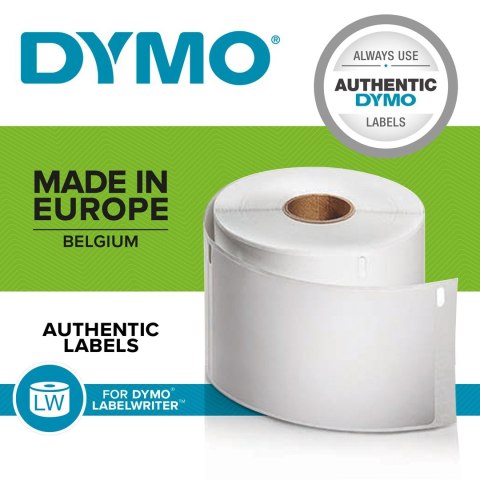 DYMO 2112284 etykiet do nadruku Biały Samoprzylepne etykiety do drukowania
