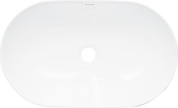 Umywalka ceramiczna nablatowa Deante PEONIA CDE_6U5S Biała