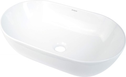 Umywalka ceramiczna nablatowa Deante PEONIA CDE_6U5S Biała