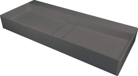 Umywalka granitowa nablatowa - z maskownicą