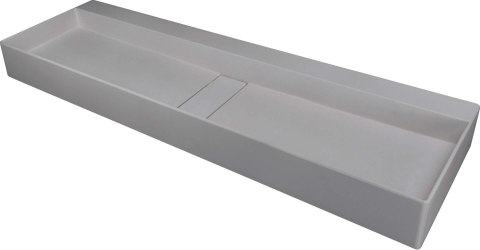 Umywalka granitowa nablatowa - z maskownicą