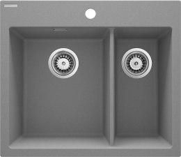 Zlewozmywak granitowy 1.5-komorowy ZQE S503 5908212097847