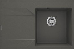 Zlewozmywak granitowy 1-komorowy z ociekaczem - lewy