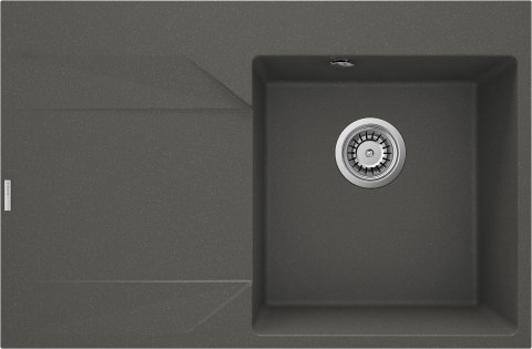 Zlewozmywak granitowy 1-komorowy z ociekaczem - lewy