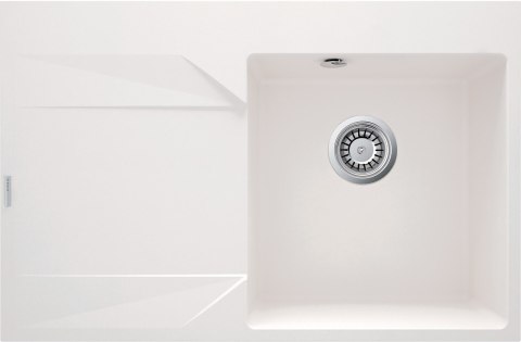 Zlewozmywak granitowy 1-komorowy z ociekaczem - lewy