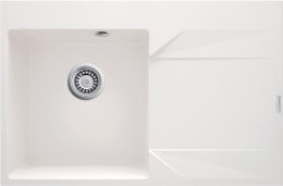 Zlewozmywak granitowy 1-komorowy z ociekaczem - prawy