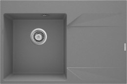 Zlewozmywak granitowy 1-komorowy z ociekaczem - prawy