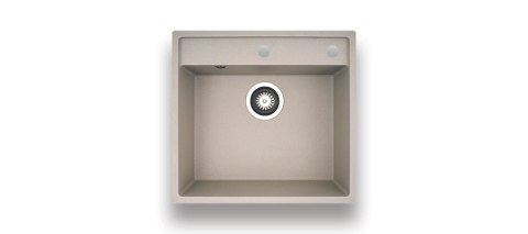 Zlewozmywak granitowy PYRAMIS CAMEA (53x50) 1B 070007801 beż piaskowy