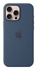 Apple iPhone16 Pro Max Silicone Case with MagSafe - Denim