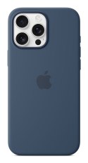 Apple iPhone16 Pro Max Silicone Case with MagSafe - Denim