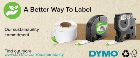 DYMO LW Large Address Labels 36 x 89 mm S0722390 Balta Lipni spausdintuvo etikete