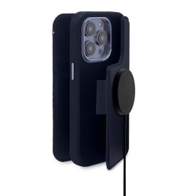 Decoded Detachable Wallet - skórzana obudowa ochronna do iPhone 14 Pro Max kompatybilna z MagSafe (navy)