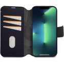 Decoded Detachable Wallet - skórzana obudowa ochronna do iPhone 14 Pro Max kompatybilna z MagSafe (navy)