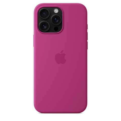 Etui Apple iPhone16 Pro Max Silicone Case with MagSafe - Fuchsia